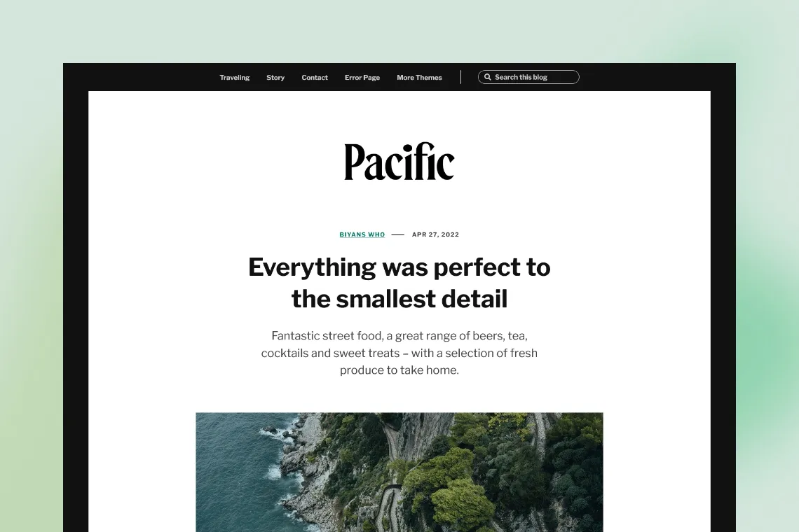 Pacific preview